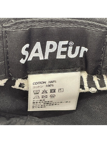 SAPeur ハット バケットハット ブラック