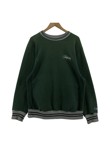 Champion REVERSE WEAVE POスウェット（XL）緑