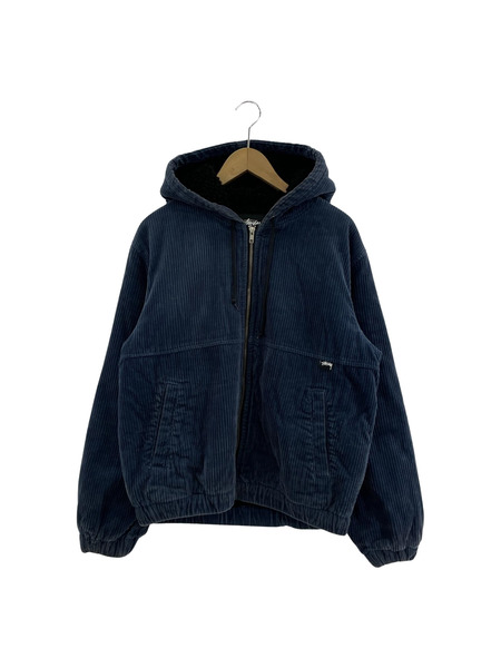 STUSSY 20AW Wide Wale Work JKT 裏ボアコーデュロイジャケット S 115540