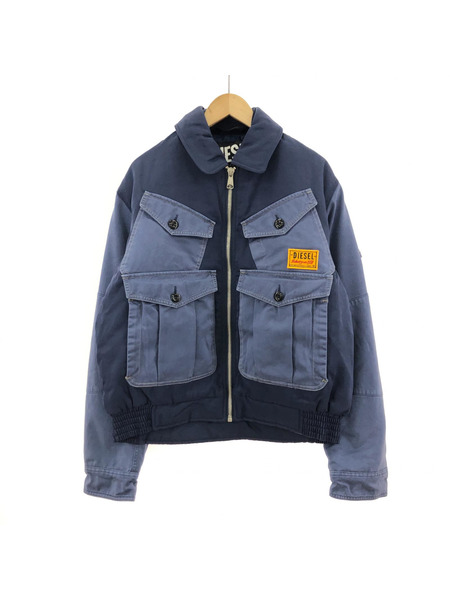 DIESEL 22AW W-Manfred ブルゾン 紺