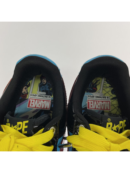 Marvel Comics × A BATHING APE BAPE STA Low Black Widow