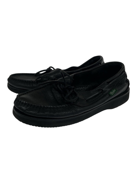 Paraboot シューズ BARTH デッキシューズ 7 ブラック