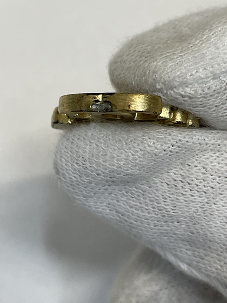 CHANEL 03ss クロスボーン ココマーク 両耳ピアス ゴールド