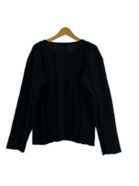 ISSEY MIYAKE denim im product デザインニットセーター M 黒
