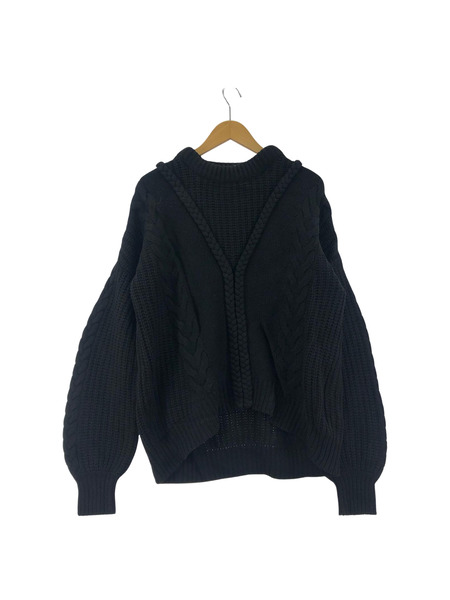 CLANE　ニット・セーター　ブラック　SIZE 1　11106-0981