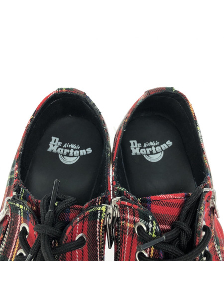 Dr.Martens タータンチェック3ホールシューズ 43