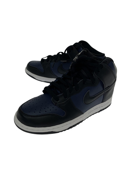 NIKE×FRAGMENT DESIGN ダンクハイ ネイビー DJ0383-400（26.5cm）