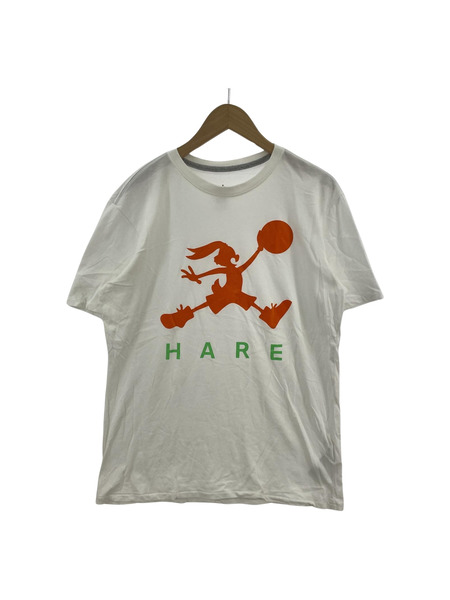 90s HAREJORDAN シングルステッチ プリントTEE L[値下]