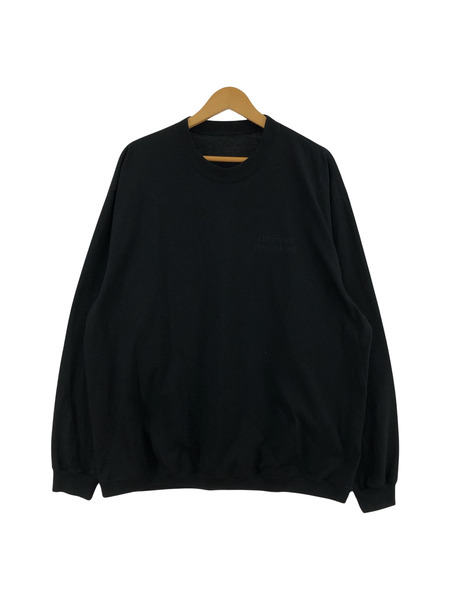 ENNOY Long Sleeve Hem Rib Tee ロンT L ブラック