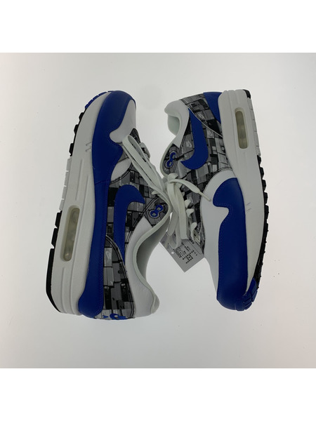 NIKE AIR MAX 1 PRINT BLUE US10 28.0cm