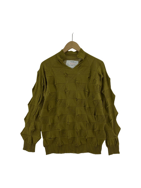 A MACHINE 23SS Not Shibori Sweater ノットシボリセーター デザインコットンニット