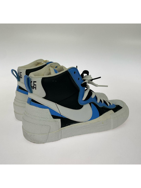 NIKE スニーカー × sacai BLAZER MID "BLACK / BLUE"
