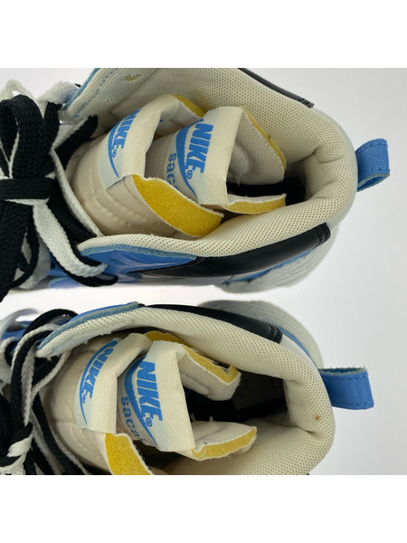 NIKE スニーカー × sacai BLAZER MID "BLACK / BLUE"