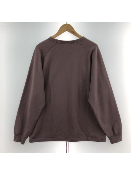 AURALEE SUPER SOFT SWEAT DRAW CODE スウェット チャコールグレー 1[値下]