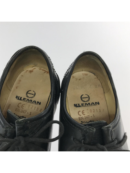 KLEMAN レザーシューズ（39）BLK