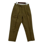 NEAT パンツ 2タックトラウザー 茶系