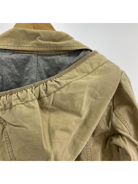DIESEL フーデットコート ベージュ[値下]