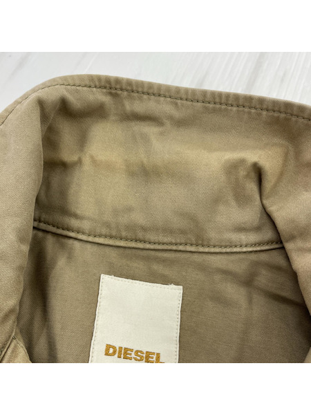 DIESEL フーデットコート ベージュ[値下]