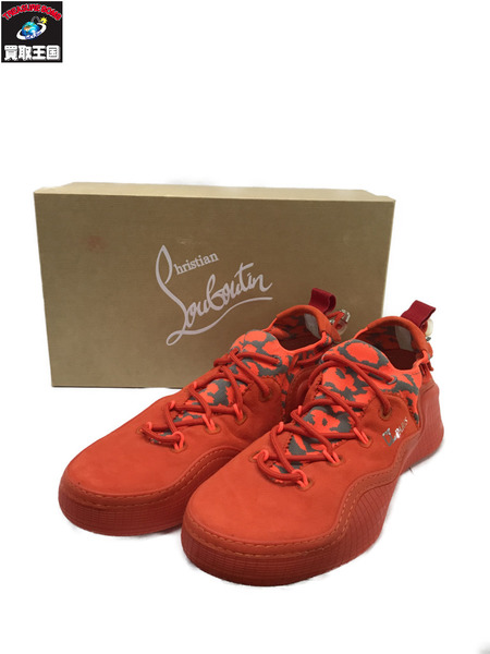 靴 C.Louboutin CL PARIS スニーカー 赤