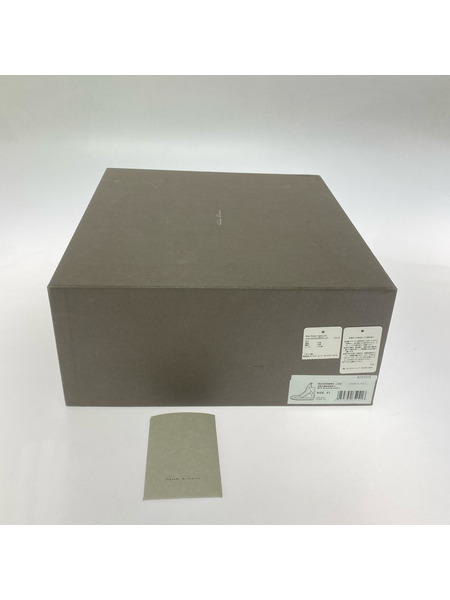 Rick Owens スニーカー GEOBASKET SIZE:41 BLACK