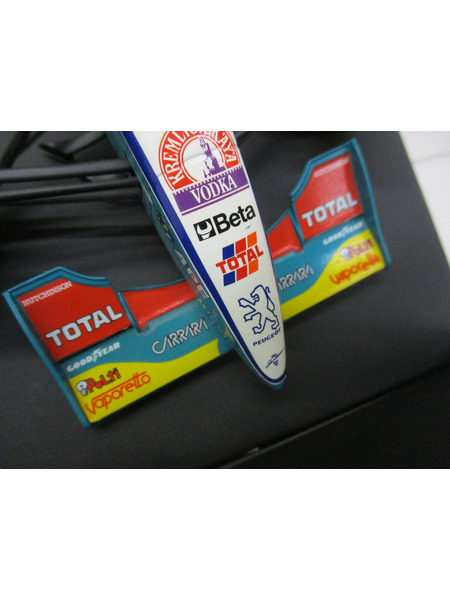 1/18スケールカー ミニチャンプス ジョーダン プジョー EJR 195 R.バリチェロ