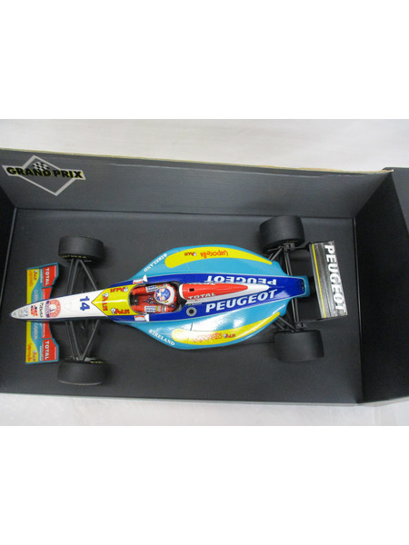 1/18スケールカー ミニチャンプス ジョーダン プジョー EJR 195 R.バリチェロ