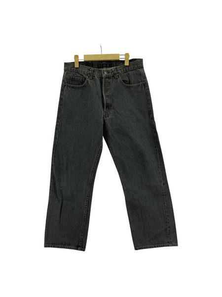 Levi's デニム・ジーンズ 90s USA製 501 先染メ BLK W33