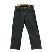 Levi's デニム・ジーンズ 90s USA製 501 先染メ BLK W33
