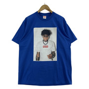 Supreme 半袖Tシャツ・カットソー ヤングボーイ 青 M