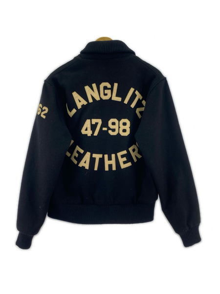 Langlitz Classic ウールスタジャン ブラック