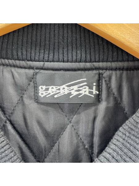 HYSTERIC GLAMOUR×genzai STADIUM JUMPER L ブラック[値下]