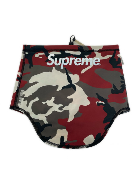Supreme 25AW WINDSTOPPER Neck Gaiter Red Camo