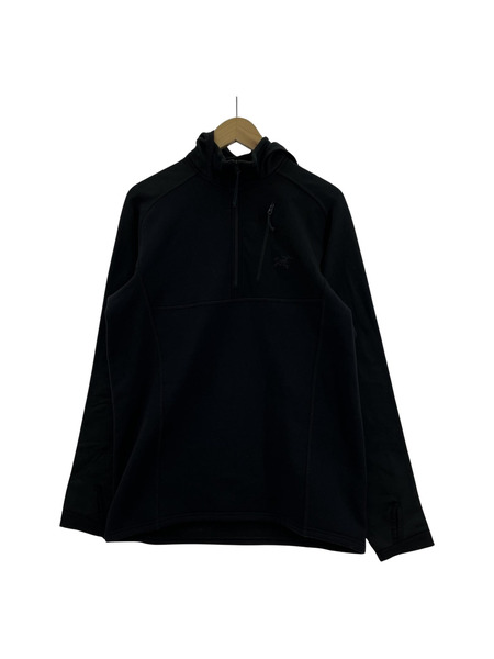 ARC'TERYX LEAF NAGA HOODY GEN 2 ハーフジップパーカー 黒