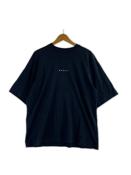 MARNI 半袖Tシャツ・カットソー Small Logo Tee NVY 46
