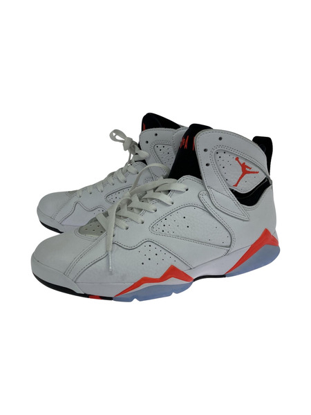 NIKE/AIR JORDAN 7 Retro White Infrared/CU9307-160