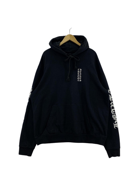 CHROME HEARTS プルオーバーパーカー ブラック L[値下]