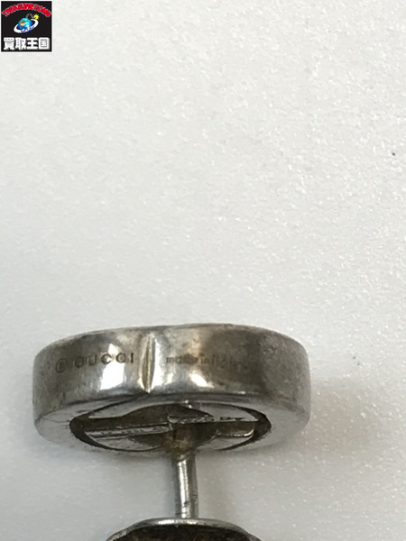 GUCCI グッチ インターロッキングG  ピアス Ag925