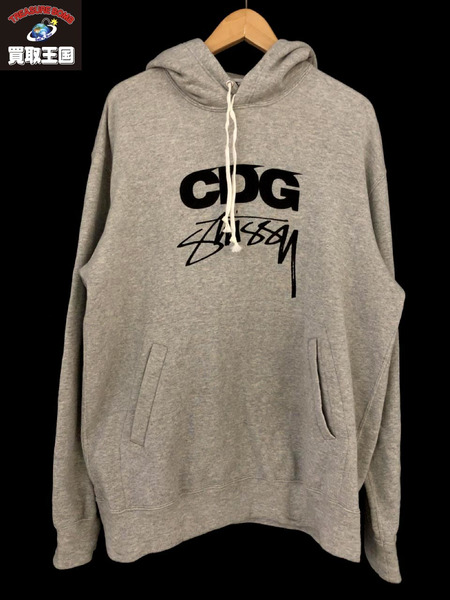 COMME des GARCONS CDG×STUSSY 21AW Hooded Sweatshirt XXL AD2021 SH ...
