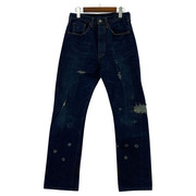 Levi's s501xx 大戦モデル BIGE LOT44501 ダメージ加工デニムパンツ