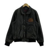 OLD・VINTAGE レザージャケット PAIR SLOPE レザージャケット 本革レザージャケット 黒