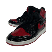 NIKE/GS AIR JORDAN 1 HIGH OG PATENT BRED/23.5cm