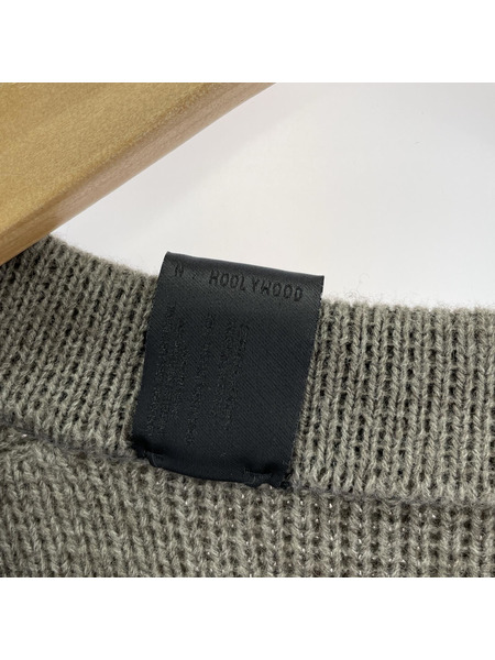 N.HOOLYWOOD 22AW カーディガン グレー (38)2222-KT04-031