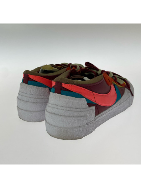 NIKE スニーカー ×sacai ×KAWS BLAZER LOW TEAM RED 28.5cm