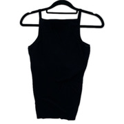 CLANE BOAT NECK BACK OPEN KNIT TOPS ブ ラック SIZE 1 19106-2072[値下]