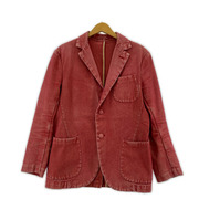 EVISU テーラードジャケット・ブレザー デニム 赤 36