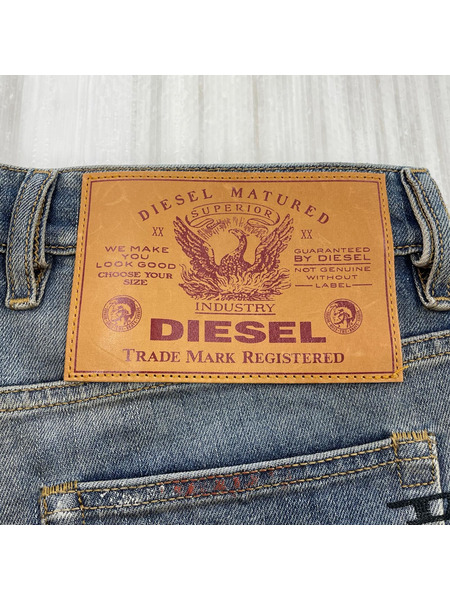 DIESEL D-VIDER ダスティペンキ加工デニムパンツ  009NH (29)[値下]