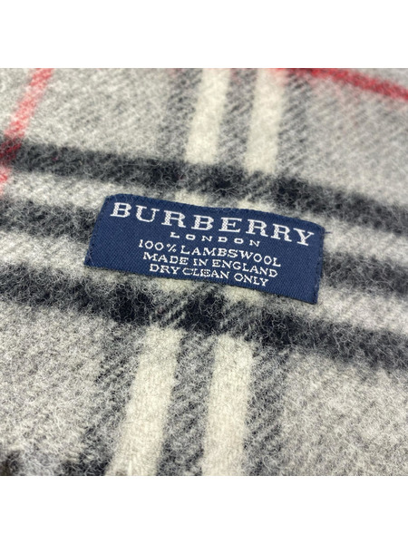 BURBERRY ソノ他 ノバチェック ウール グレー