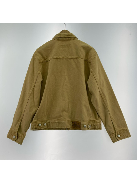STUSSY ジャケット DENIM ZIP WORK JACKET S