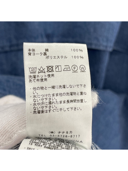 THE NORTH FACE PURPLE LABEL Denim Field Jacket IndigoBleach