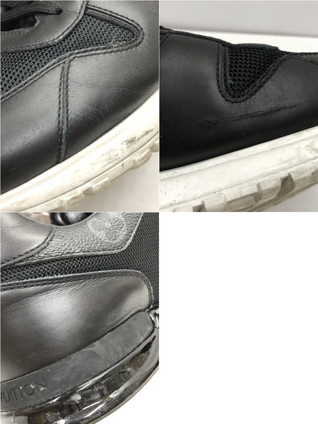 LOUIS VUITTON 靴 ランアウェイ ライン ブラック 6.5　G0 0179